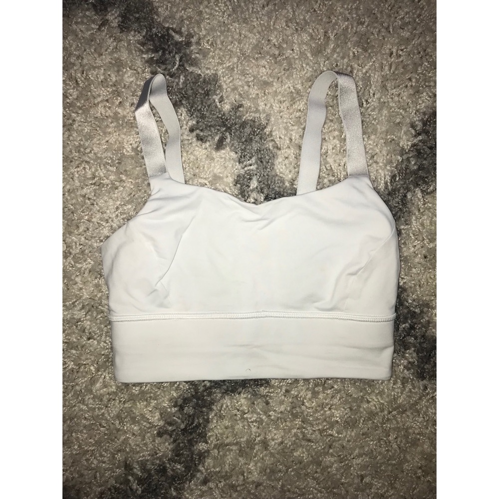 Lululemon White Sports Bra Size Small